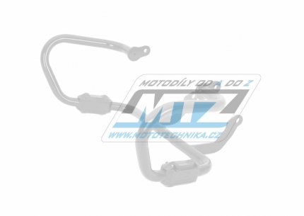 Padac rm Dual Sport Crash Bar - KTM 250 Duke / 15-16 + 390 Duke / 13-17 - barva stbrn Ice Polished