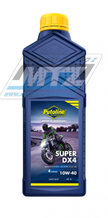 Olej motorov motocyklov Putoline Super DX4 10W40 (balen1L)