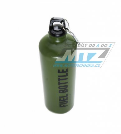 Lahev na rezervu paliva Fuel Bottle 1L - barva zelen matn