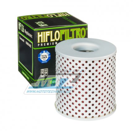 Filtr olejov HF126 (HifloFiltro) - Kawasaki Z750D + Z750 + Z900Z + KZ1000 + KZ1000B + KZ1000C + KZ1000D + KZ1000E + Z1000 + KZ1300A + KZ1300B + ZN1300A Voyager