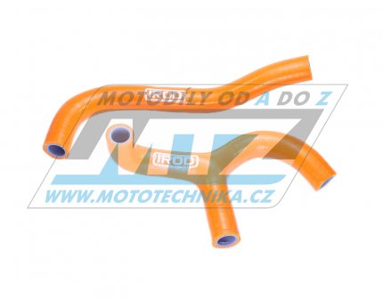 Hadice chladie KTM 65SX / 09-15 - oranov (sada 2ks)