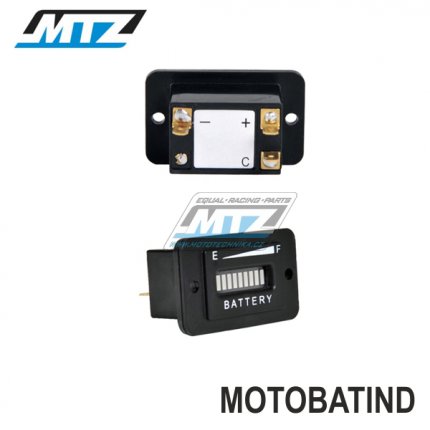 Indiktor stavu baterie MTZ - 12V / 24V